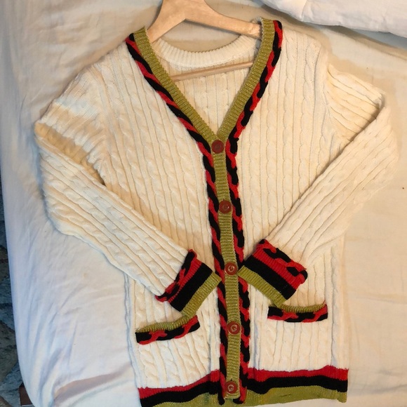 Gucci cardigan size L - white - Picture 4 of 5